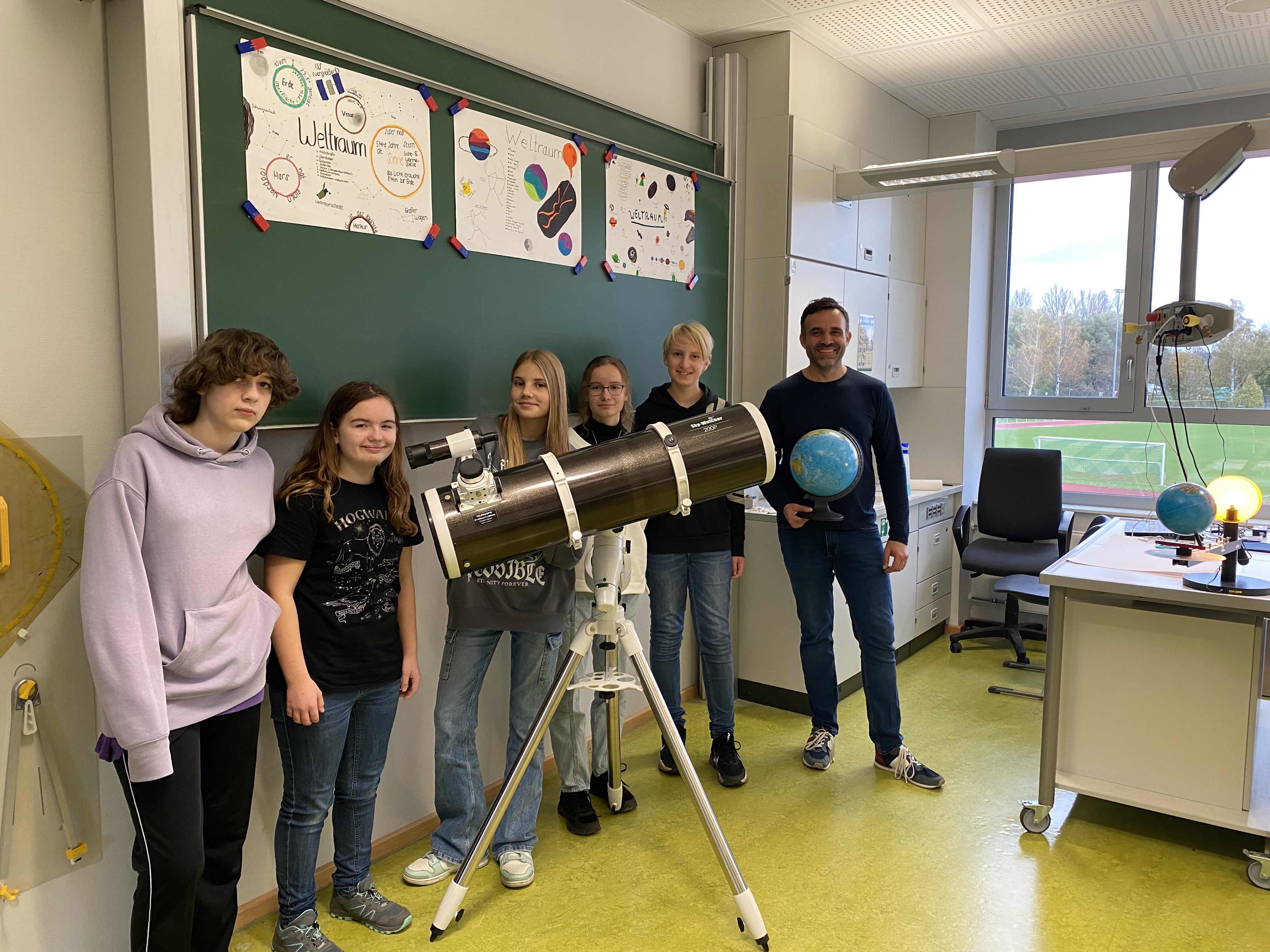 Das Gymnasium Nidda greift nach den Sternen