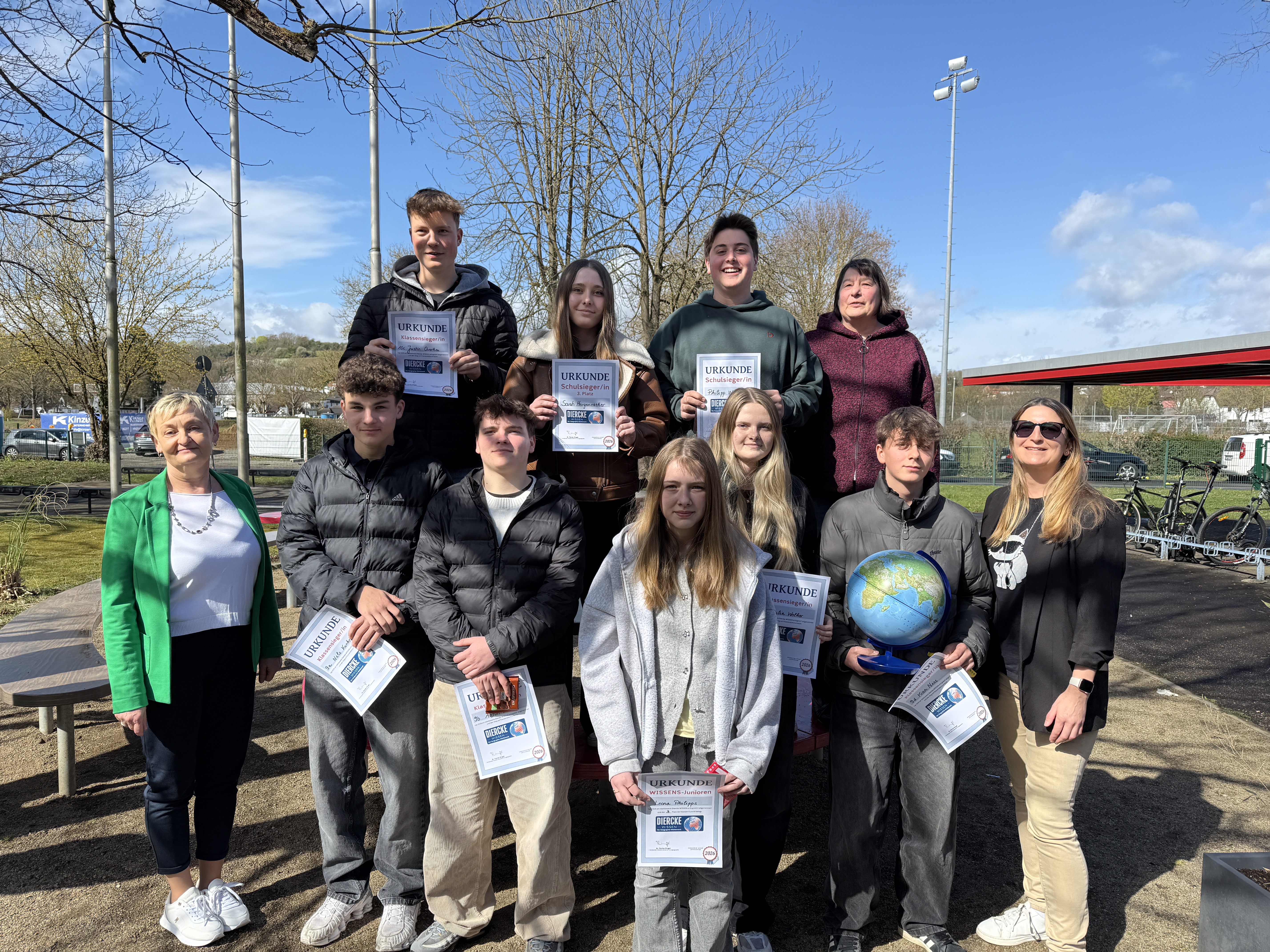 Unsere Sieger - Geographiewettbewerb DIERCKE Wissen