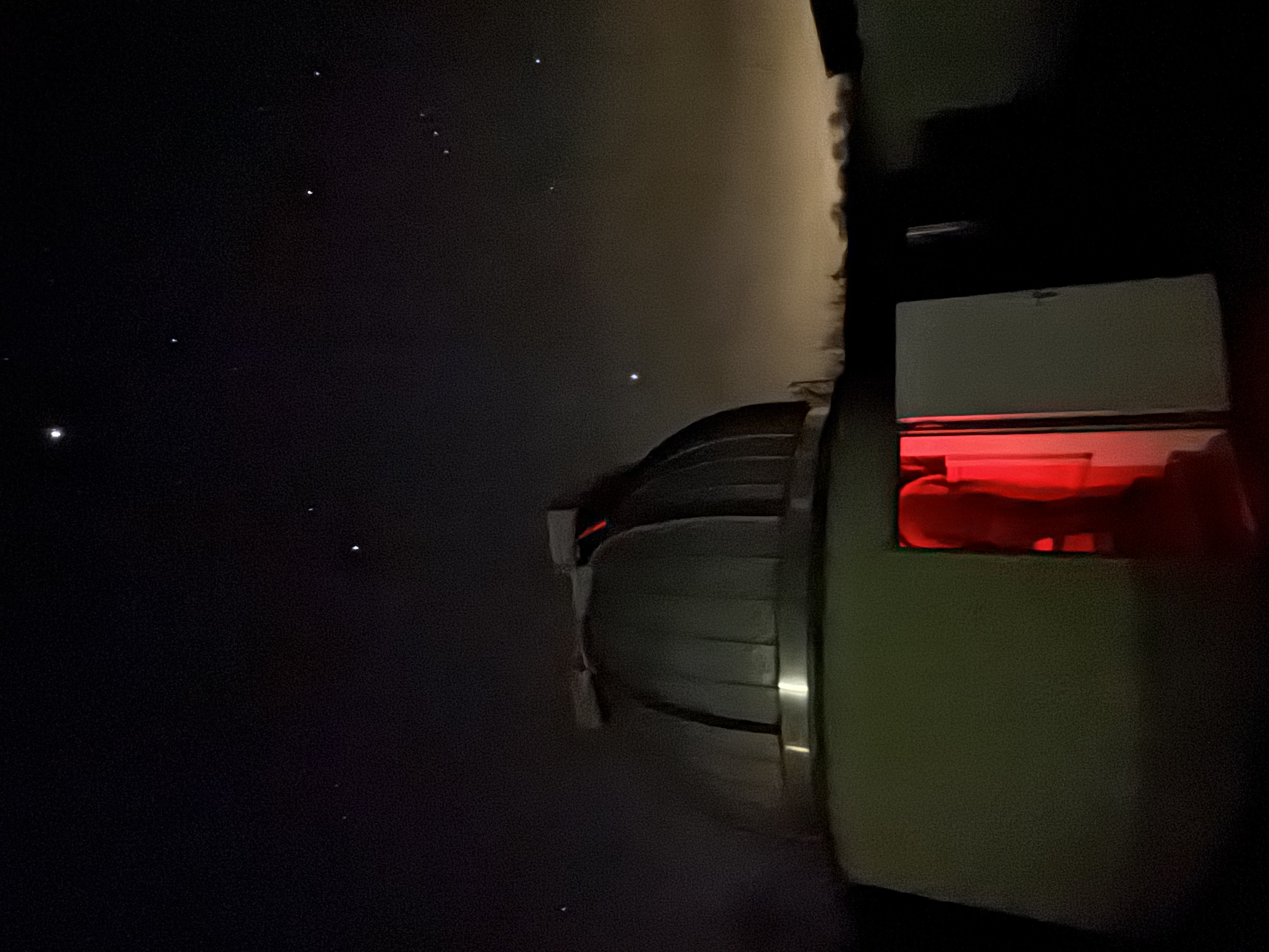 Das Sternbild Orion hinter der Sternwarte